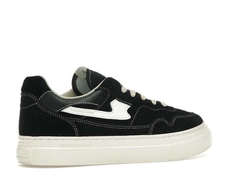Stepney Workers Club Pearl S-Strike Suede Black White
