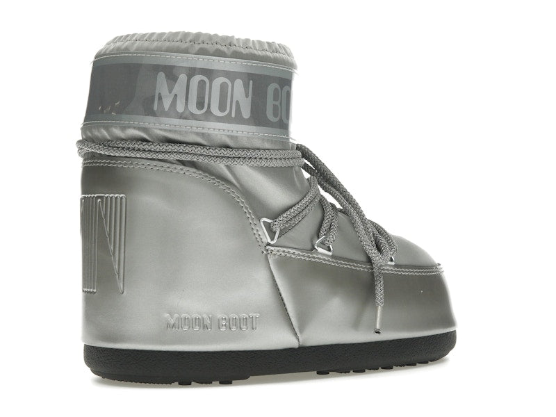 Moon Boot Icon Low Boot Glance Silver