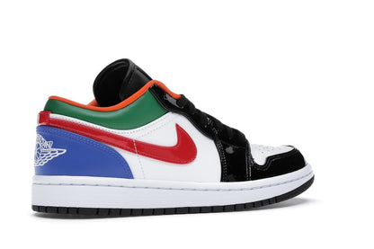 Jordan 1 Low Multi-Color Black Toe (Women's)