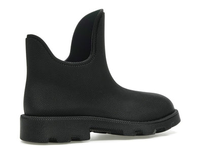 Burberry Marsh Round-Toe Ankle Boots Black