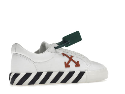 OFF-WHITE Vulc Low Canvas White Red Arrow Black