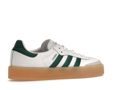 adidas Sambae White Collegiate Green Gum (Women's)