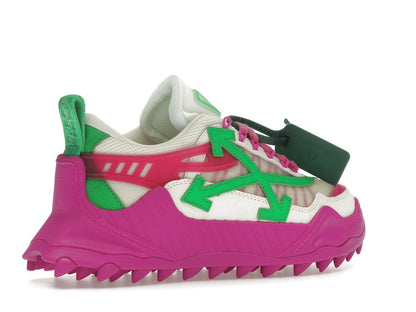 OFF-WHITE Odsy-1000 White Fuchsia Green (Women's)