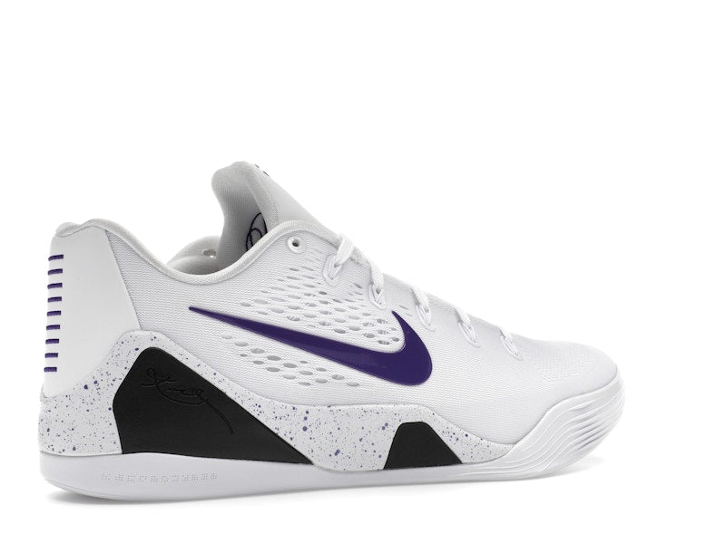 Nike Kobe 9 Elite Low EM Protro White Court Purple