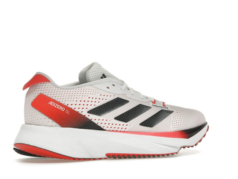 adidas Adizero SL Cloud White Core Black Bright Red