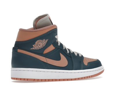 Jordan 1 Mid Dark Teal Green (Women's)