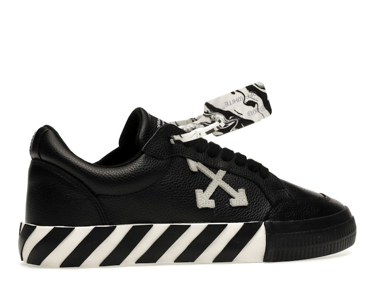 OFF-WHITE Vulc Low Leather Black White FW21