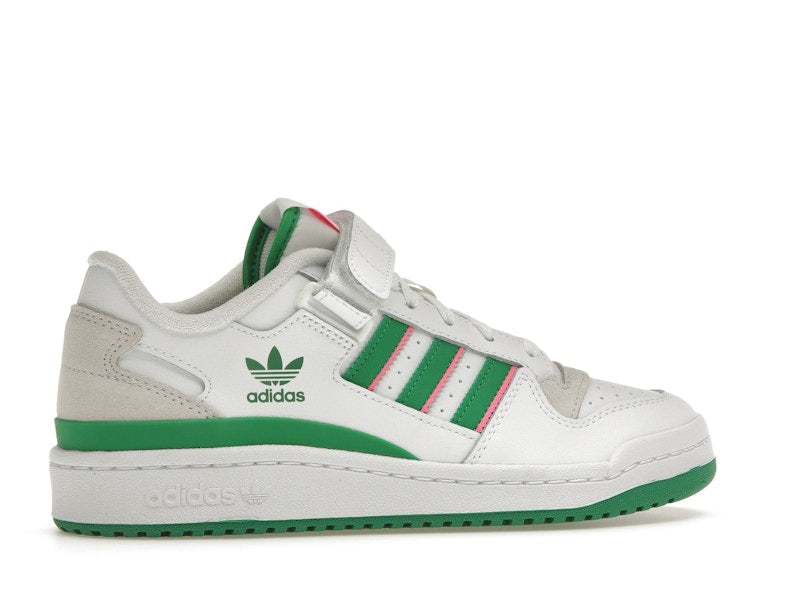 adidas Forum Low White Green Lucid Pink (Women's)