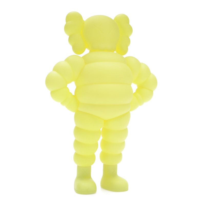 KAWS Chum Vinyl Figure Yellow (2022)