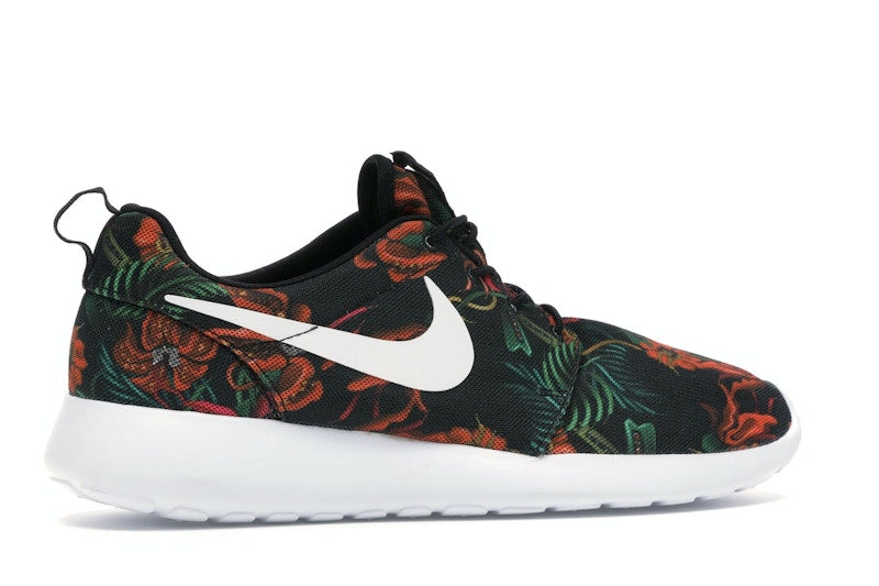 Nike Roshe Run Floral Print Total Orange