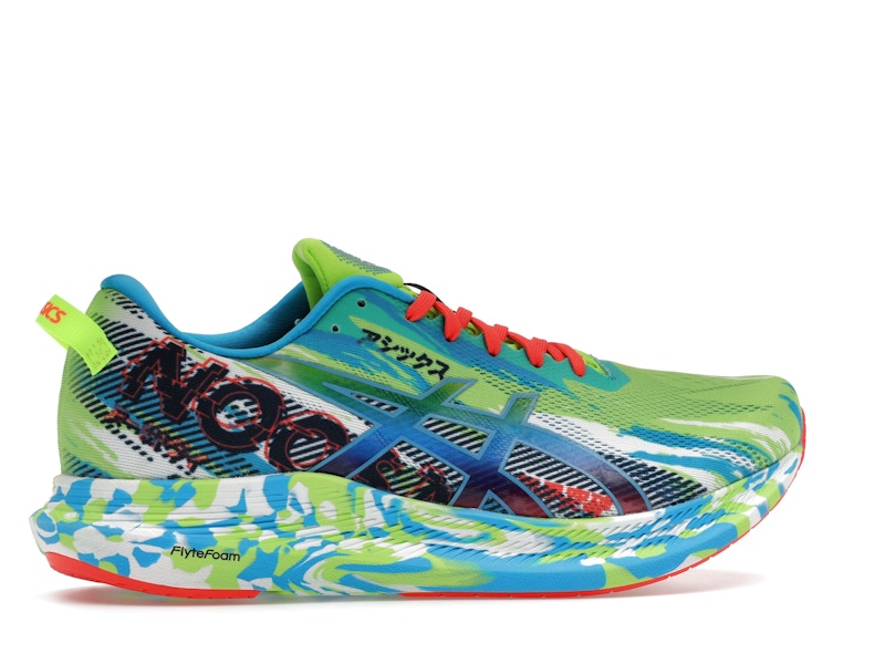 ASICS Noosa Tri 13 Hazard Green Digital Aqua