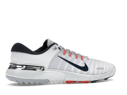 Nike Free Golf Pure Platinum Light Crimson Wolf Grey Armory Navy
