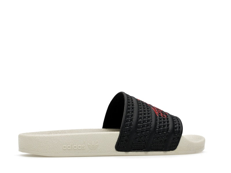 adidas Adilette Slides 100 Thieves Black Red