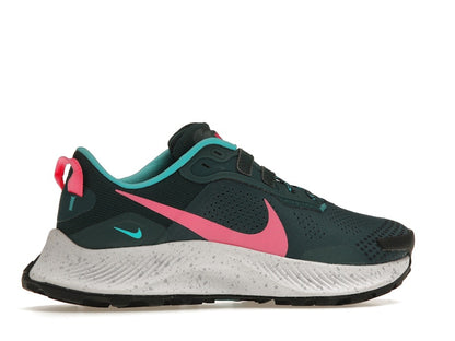 Nike Pegasus Trail 3 Dark Teal Green Pink Glow (Women's)