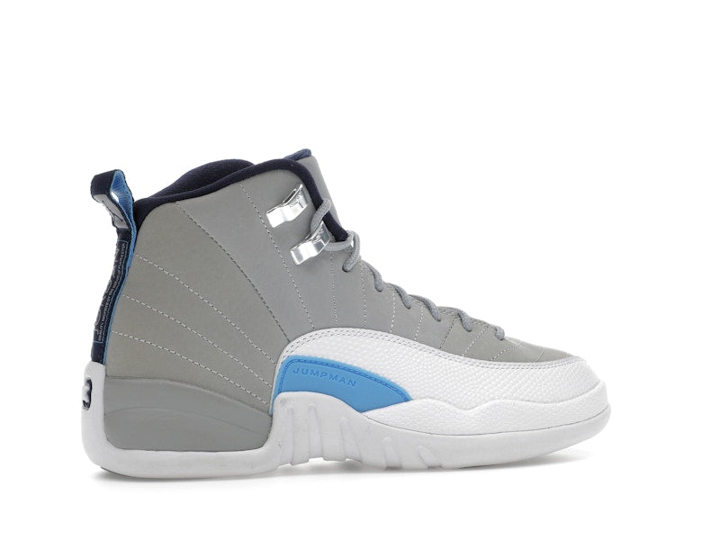 Jordan 12 Retro Grey University Blue (GS)