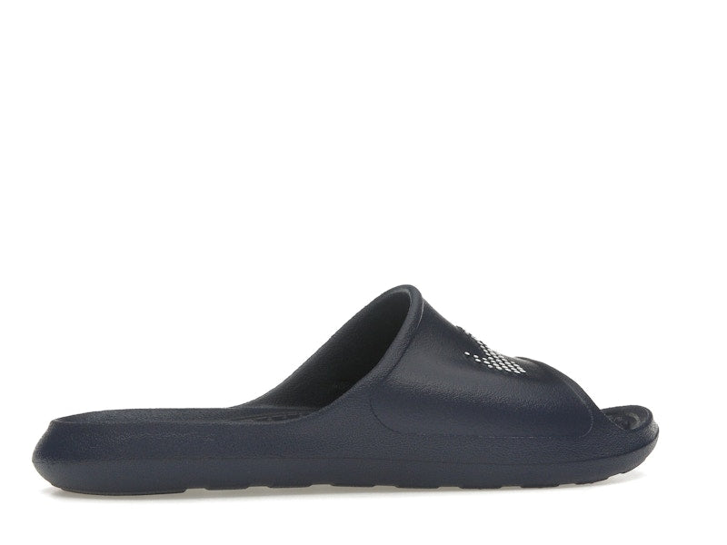 Nike Victori One Shower Slide Polka Dot Swoosh Midnight Navy