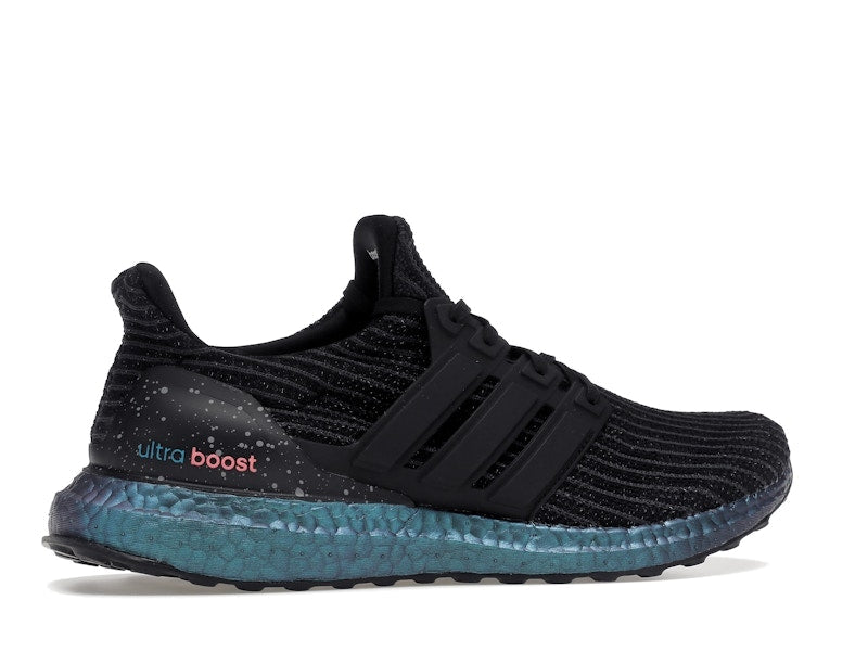 adidas Ultra Boost Black Green Zest