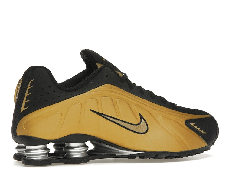 Nike Shox R4 Black Metallic Gold (Women's)