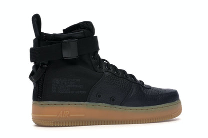 Nike SF Air Force 1 Mid Black Gum