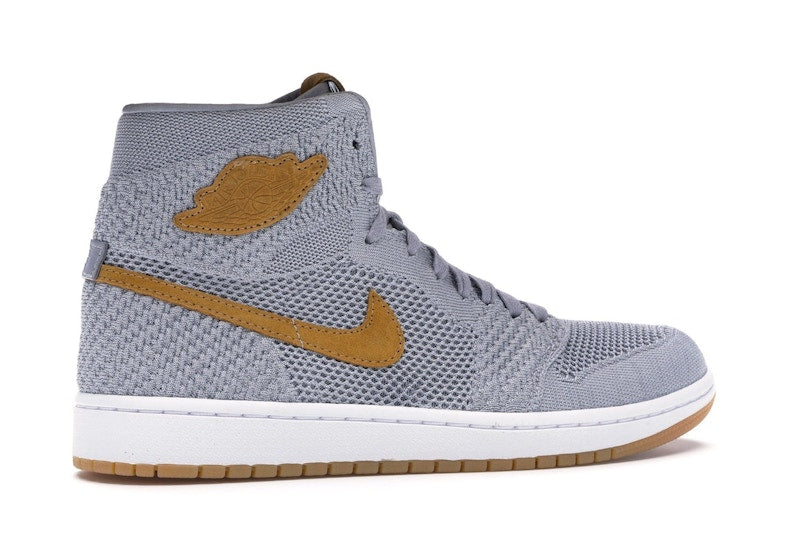 Jordan 1 Retro High Flyknit Wolf Grey
