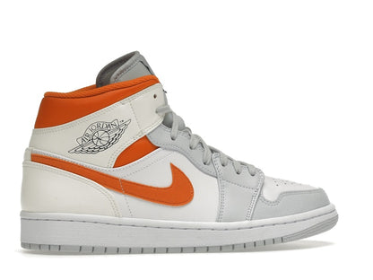 Jordan 1 Mid Starfish Pure Platinum