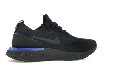 Nike Epic React Flyknit Black Racer Blue (Women's)