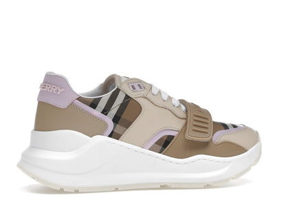 Burberry Ramsey Vintage Check Sneaker Beige Taupe Brown (Women's)
