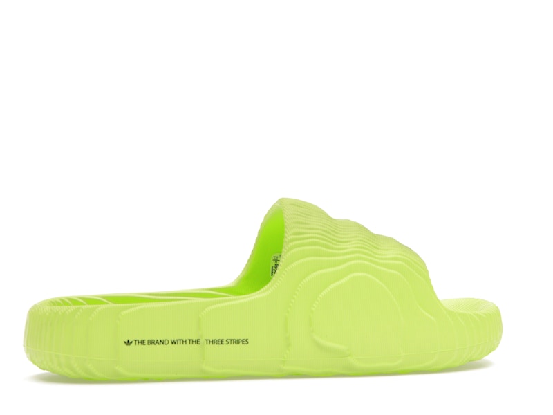 adidas Adilette 22 Slides Solar Yellow