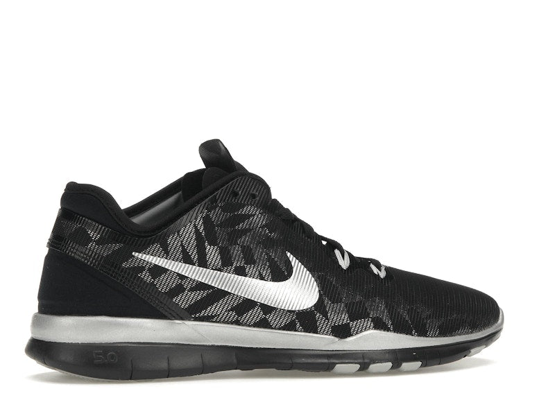 Nike Free 5.0 TR Fit 5 Black Metallic Silver (Women's)