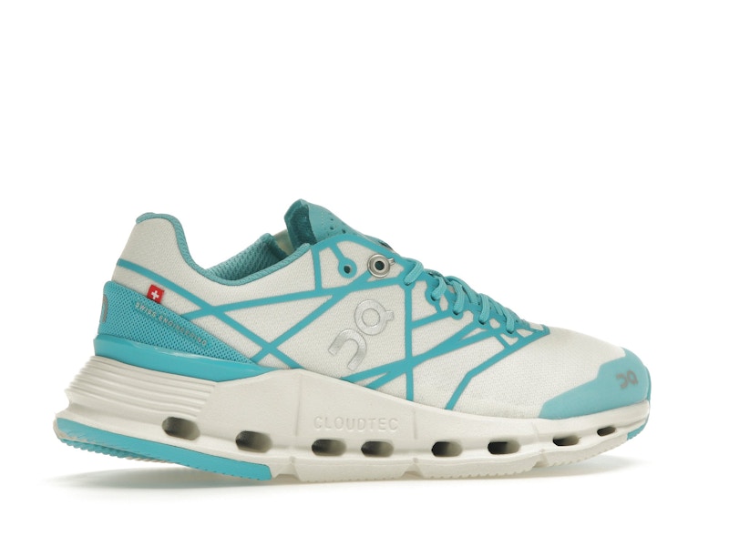 On Running Cloudnova Z5 White Cyan (Women's)
