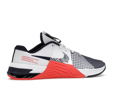 Nike Metcon 8 White Crimson Obsidian