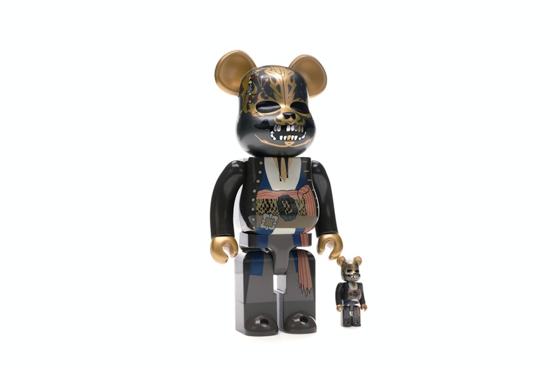 Bearbrick Jack Sparrow (Dead Men Tell No Tales Ver.) 100% & 400% Set Brown