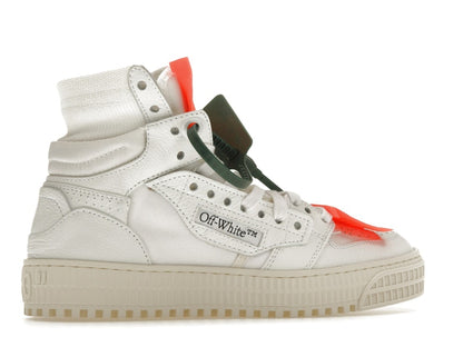OFF-WHITE Off Court 3.0 Leather Canvas White White Orange (Women's)