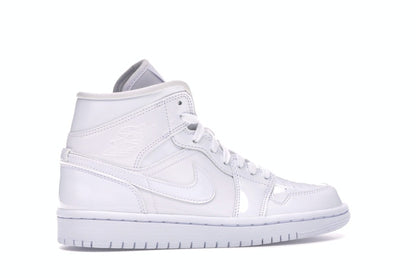Jordan 1 Mid Triple White (Women's)