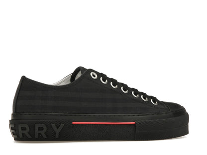 Burberry Vintage Check Canvas Low-Top Sneaker Dark Charcoal