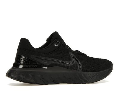 Nike React Infinity Run Flyknit 3 Triple Black (Women's)