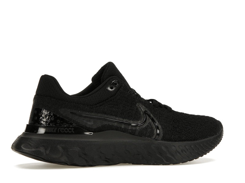 Nike React Infinity Run Flyknit 3 Triple Black (Women's)