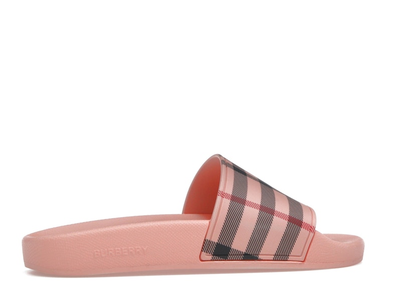 Burberry Furley Slides Vintage Check Pink (Women's)