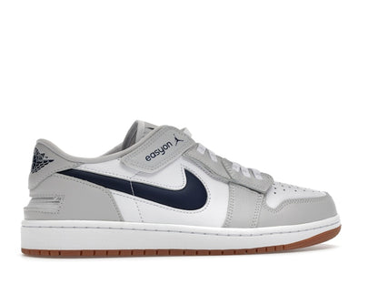 Jordan 1 Low EasyOn White Neutral Grey Gum Midnight Navy