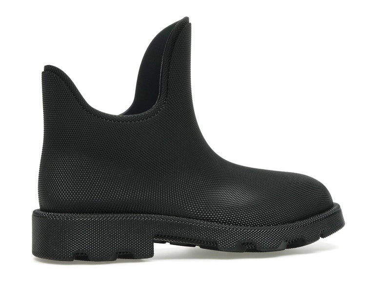Burberry Marsh Round-Toe Ankle Boots Black