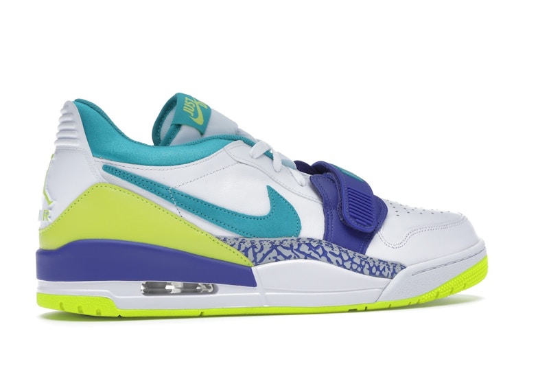 Jordan Legacy 312 Low Ultramarine Neon Yellow Aquamarine