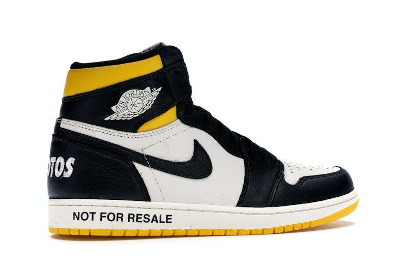 Jordan 1 Retro High Not for Resale Varsity Maize