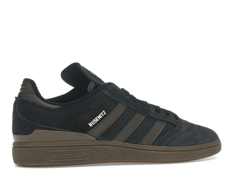 adidas Busenitz Pro Core Black Brown Gold Metallic