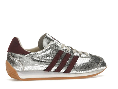 adidas Country OG Silver Metallic Maroon (Women's)