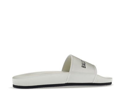 Balenciaga Pool Slide White Black (Women's)