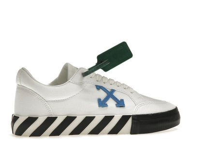 OFF-WHITE Low Vulcanized Canvas White Blue