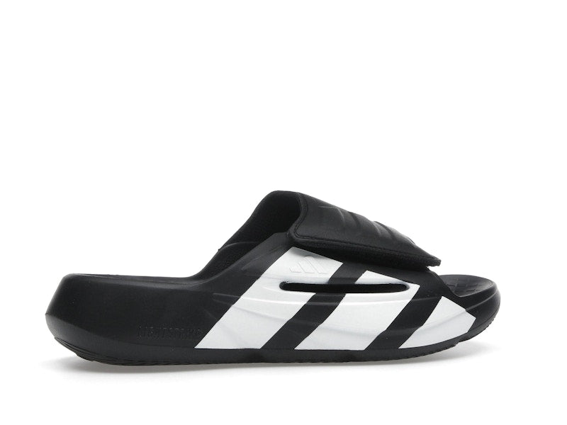 adidas Lightblaze Slides Black White