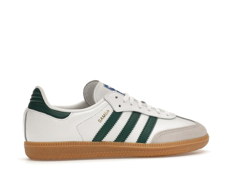 adidas Samba OG White Collegiate Green Gum (Kids)
