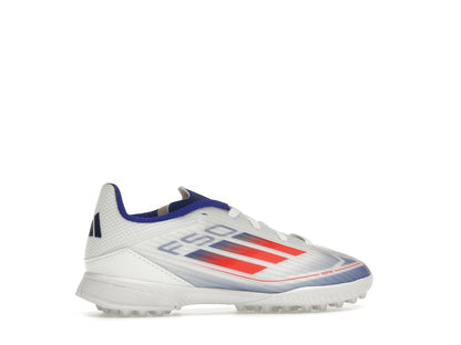 adidas F50 League Turf Cloud White Solar Red Lucid Blue (GS)