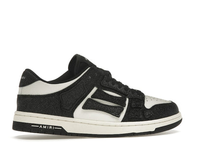 AMIRI Skel Top Low Shimmer Black White